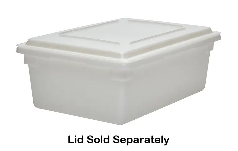 Cambro 18269P148 Polyethylene Food Storage Box 18" x 26" x 9" - 13 gal. - White