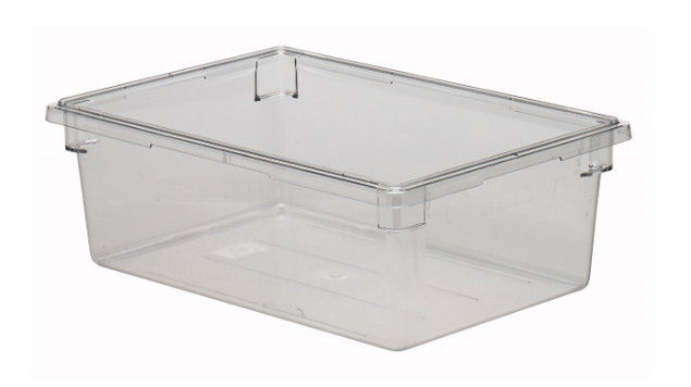 Cambro 18269CW135 13 gal Camwear Food Storage Container - Clear - 4ea/Case