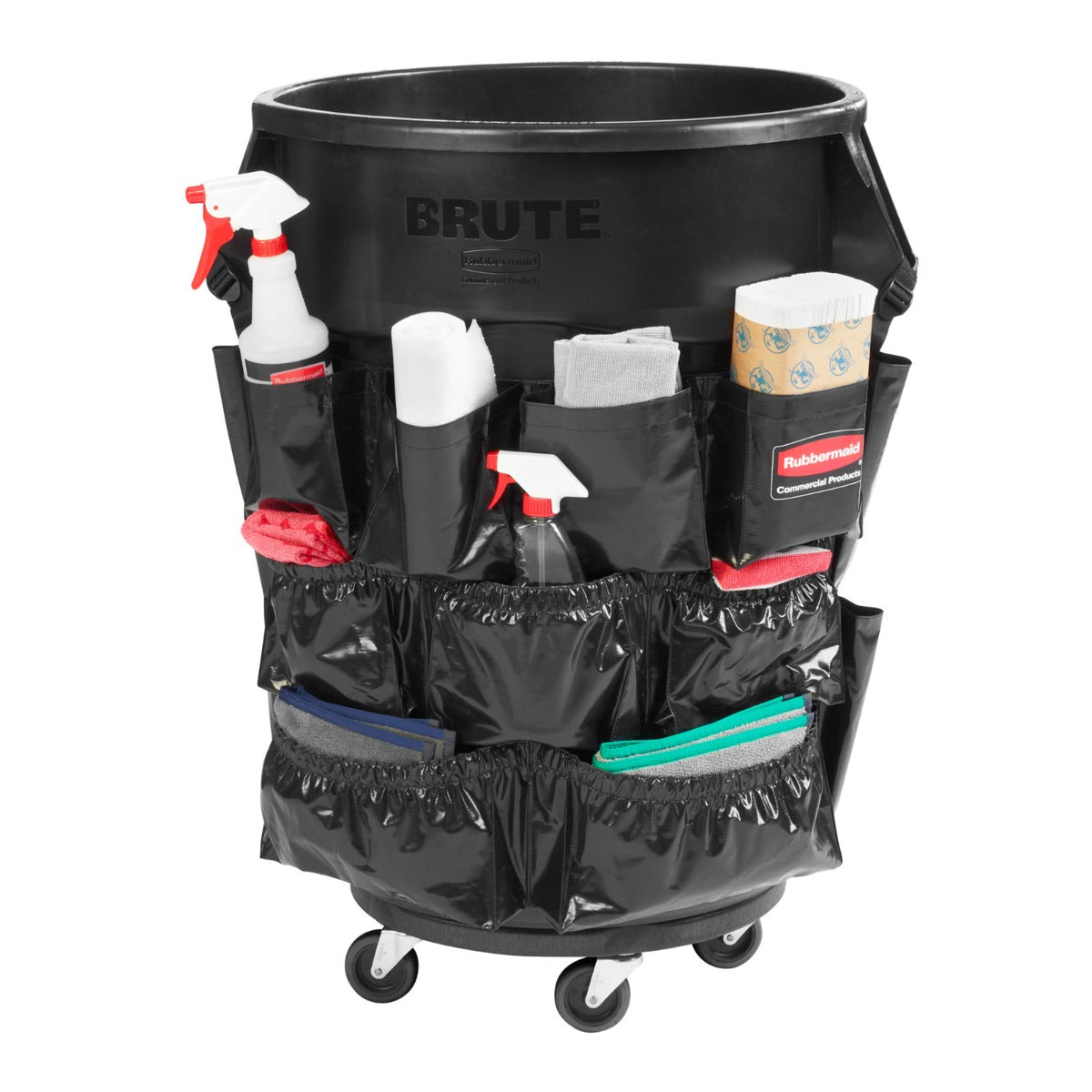 Rubbermaid 1867533 Executive BRUTE Caddy Bag - Black - for 20, 32, & 40 Gal. Containers