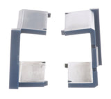 FMP 198-1153 Blue Plastic Slide Bar Insert 3-1/8" x 1-1/2" x 3/4" - For Edlund #1 & 1S Can Openers - 2/Pack
