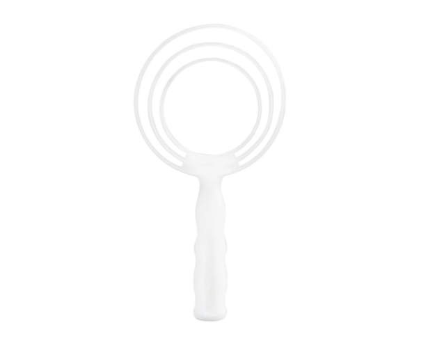 Dexter-Russell 9323 Sani-Safe Plastic 4" Round Bone Dust Scraper - 12/Case