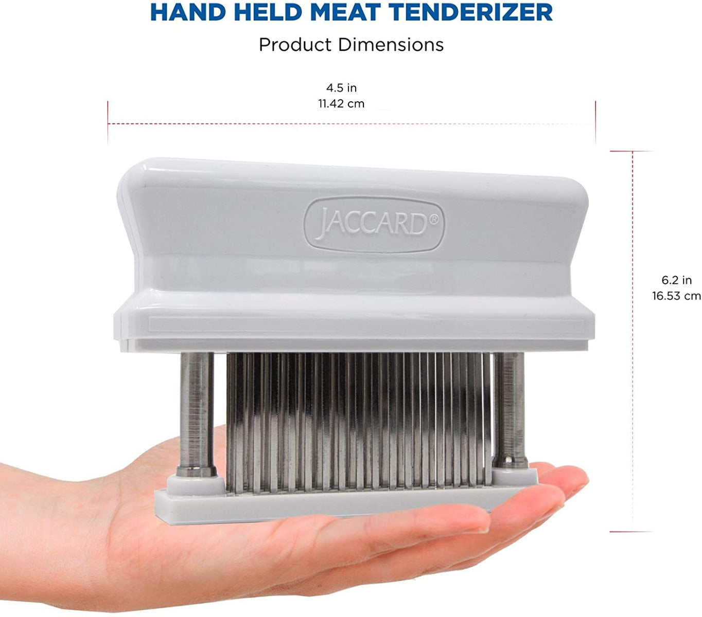 Jaccard 200348 Hand-Held Original Super Meat Tenderizer 48 Knife