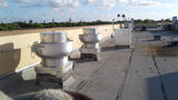 FLASH23 - Roof Curb Fan Flashing 23" X 23"(For wall mount or roof mount)  20 Gauge Galvanized Steel