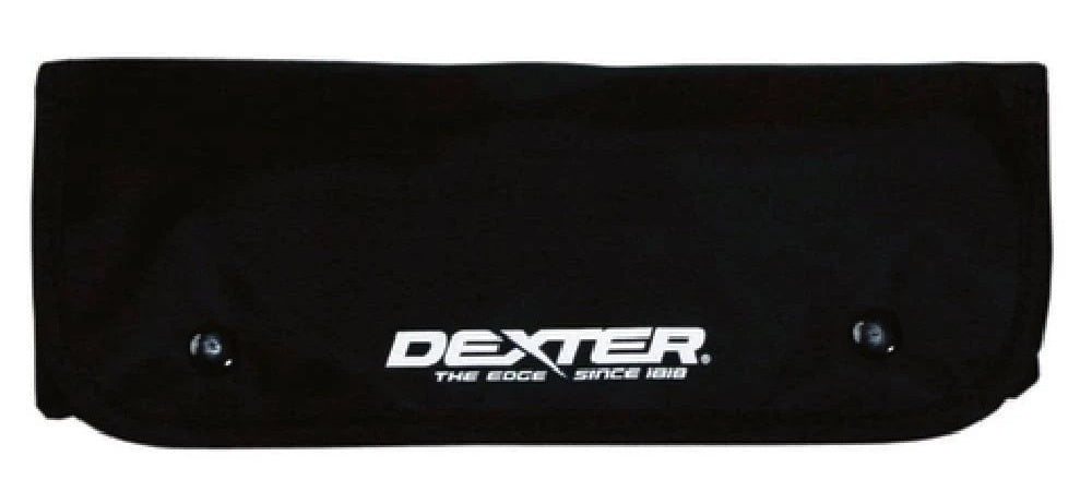 Dexter-Russell 20207 iCUT-PRO 7-Piece Garnishing Tool Set with Black Vinyl Roll-Up Bag - 6/Case