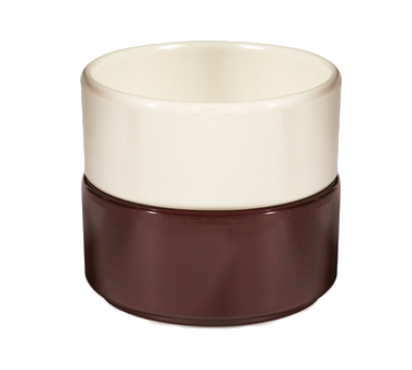 GET S-640-IV Melamine Smooth Straight Ramekin 4 oz. - Ivory - 48/Case
