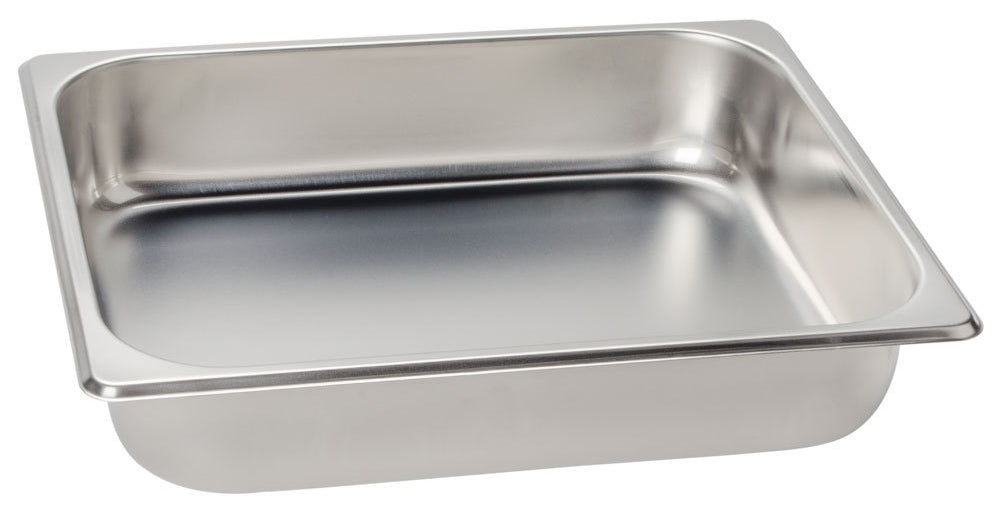 Vollrath 20229 Anti-Jam Stainless Steel Steam Table Food Pan 2-1/2" Deep - 1/2 Size
