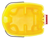 Rubbermaid 2064914 WaveBrake Mop Bucket with Casters 35 qt. - Yellow