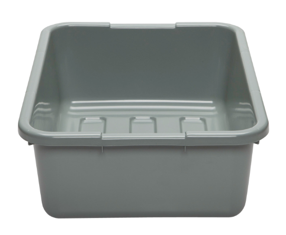 Cambro 21157CBP180 Cambox® Bus Box - 15.18" x 20.18" x 6.93", Light Gray - 12ea/Case
