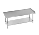 Advance Tabco ES-305C Stainless Steel Mobile Equipment Stand with Adjustable Undershelf 60" x 30"