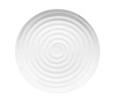 GET ML-81-W Milano Melamine Round Salad Plate 9-1/2" - White - 12/Case