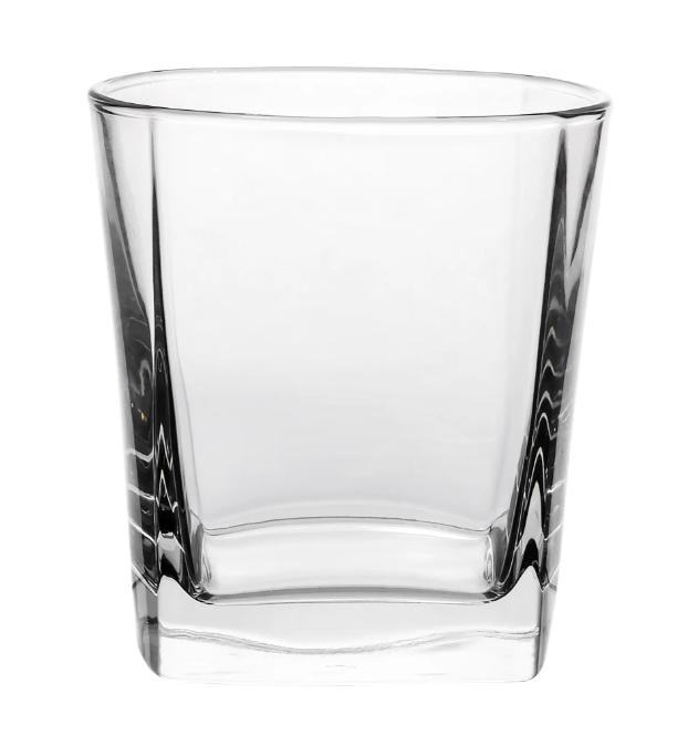 Libbey 2205 12 oz Double Old Fashioned Glass - Quartet, Square Base