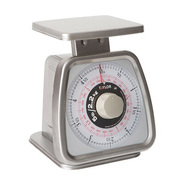 Taylor TS5 Analog Portion Control Scale with Rotating Dial - 5 lb./Capacity