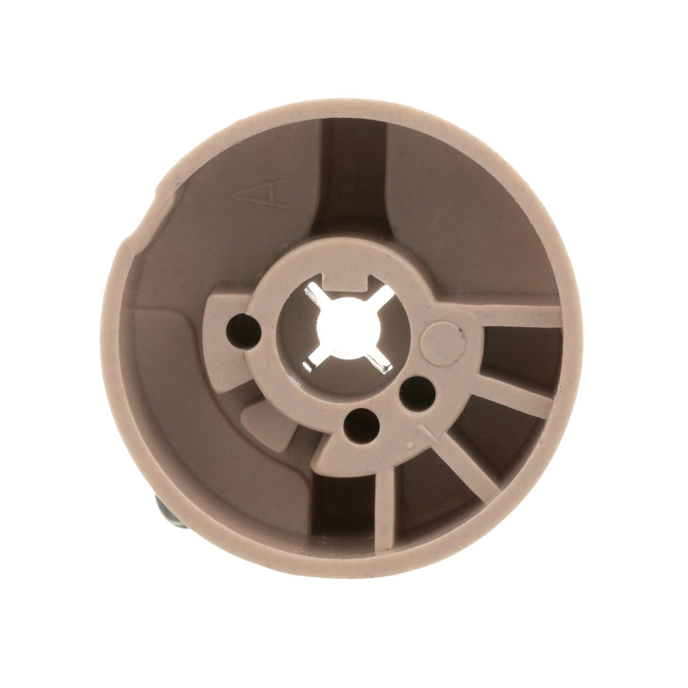 AllPoints 221014 Plastic On/Off/Pilot Gas Valve Knob 1-1/4" dia. - Beige with Black Text