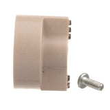 AllPoints 221014 Plastic On/Off/Pilot Gas Valve Knob 1-1/4" dia. - Beige with Black Text