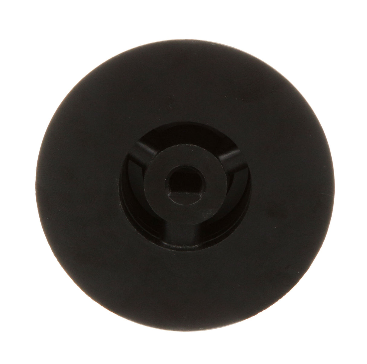 AllPoint 221187 Plastic Celsius/Fahrenheit Knob Thermostat Dial with Off and 375 - 230F Temperature Range 2-1/4" dia. - Black - for Frymaster Fryer GF14, GF14-SD, GF40