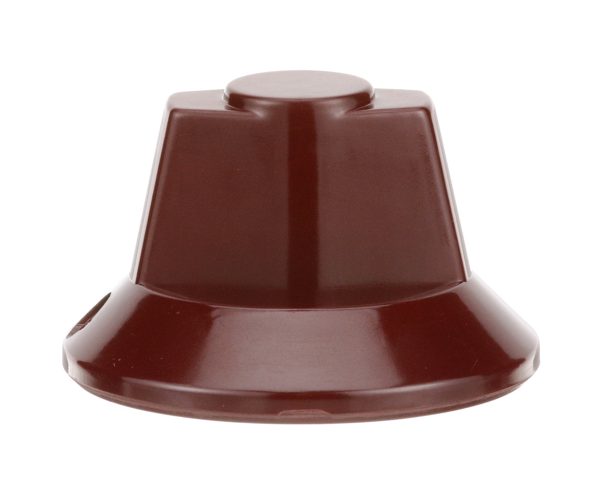 AllPoints 221643 Plastic Off/On Burner Valve Knob 3" dia. - Dark Maroon