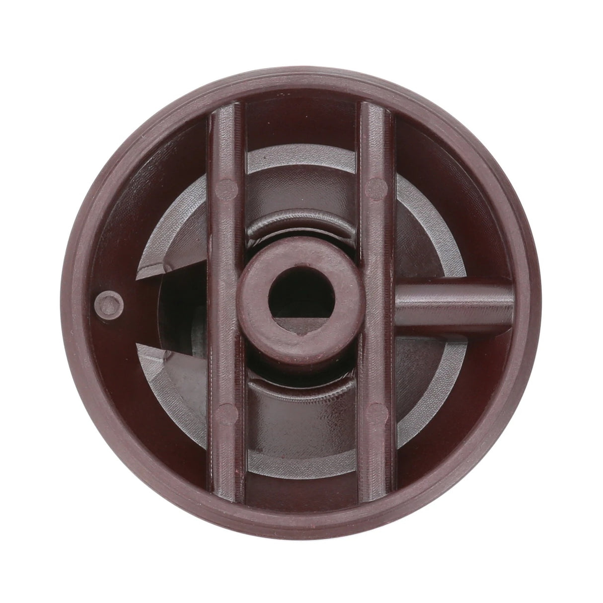 AllPoints 221643 Plastic Off/On Burner Valve Knob 3" dia. - Dark Maroon