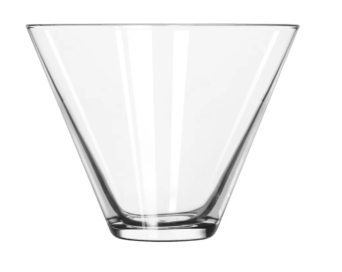 Libbey 224 13 1/2 oz Stemless Martini Glass