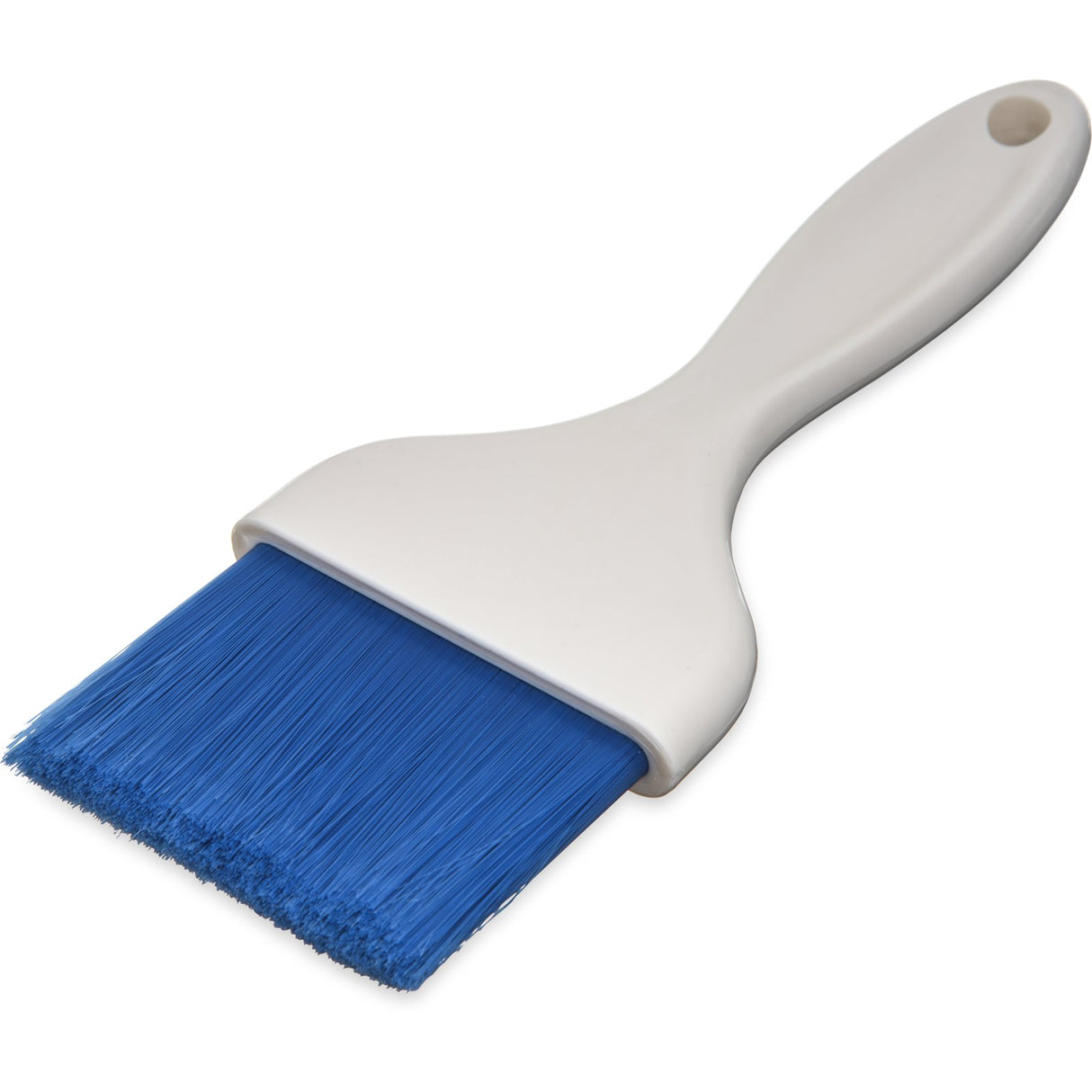 Carlisle 4039214 Sparta Galaxy Pastry Brush with Blue Nylon Bristles and White Plastic Handle 3"  - Blue