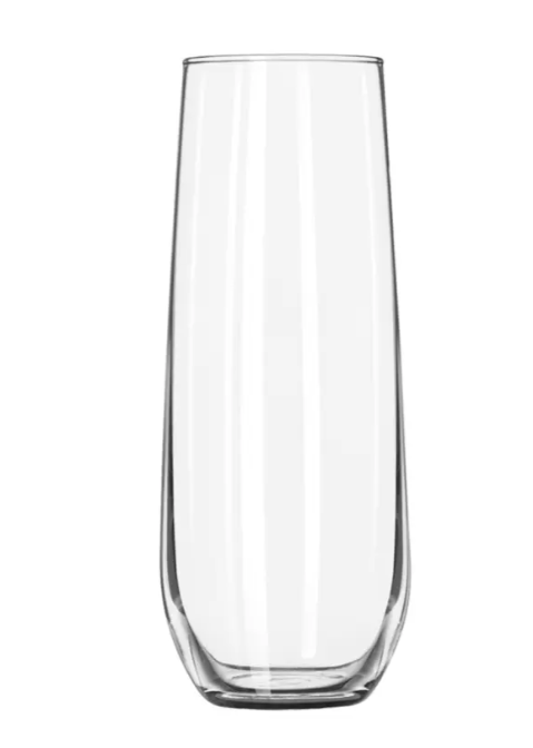 Libbey 228 8 1/2 oz Stemless Flute Glass