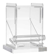 TableCraft 228 Acrylic Top-Loading Toothpick Dispenser 3-1/4" x 3-1/4" x 4-1/2" - Transparent - 6/Case