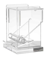 TableCraft 228 Acrylic Top-Loading Toothpick Dispenser 3-1/4" x 3-1/4" x 4-1/2" - Transparent - 6/Case