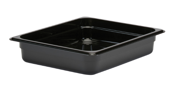 Cambro 22CW110 2 1/2"D Half Size Food Pan - 6/Case