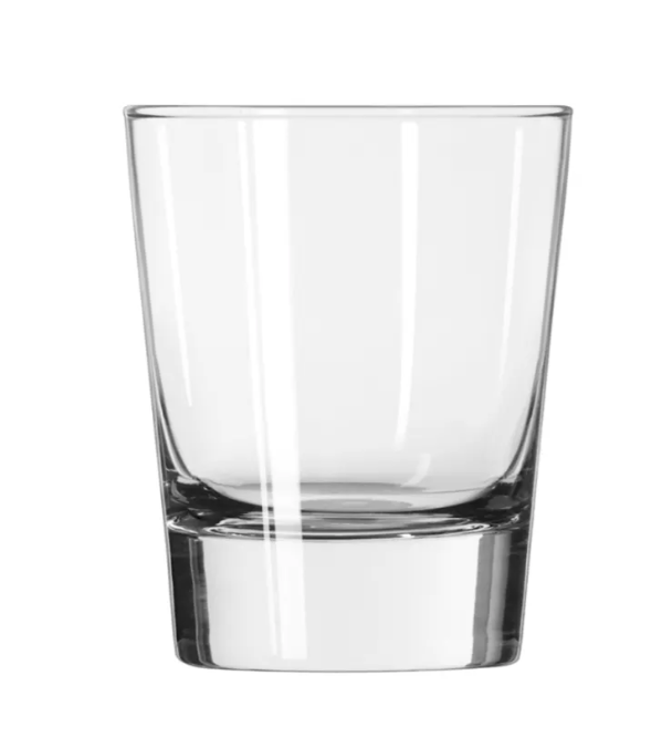 Libbey 2307 13 1/4 oz Double Old Fashioned Glass - Geo