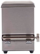 TableCraft 236 Stainless Steel Top-Loading Rotary Style Toothpick Dispenser 3-3/4" x 3" x 4-1/2"H