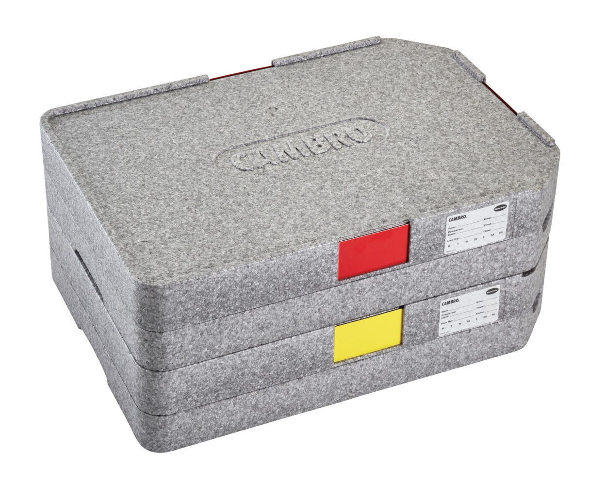 Cambro 23SLB250 StoreSafe Dissolvable Food Rotation Label 2" x 3" - White - 250/Roll - 24 Rolls/Case