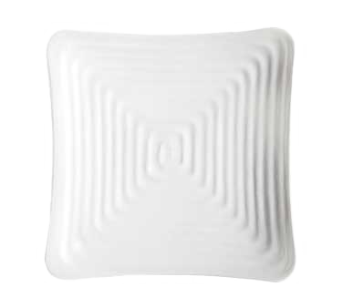 GET ML-61-W Milano Melamine Square Plate 7-1/4" - White - 12/Case