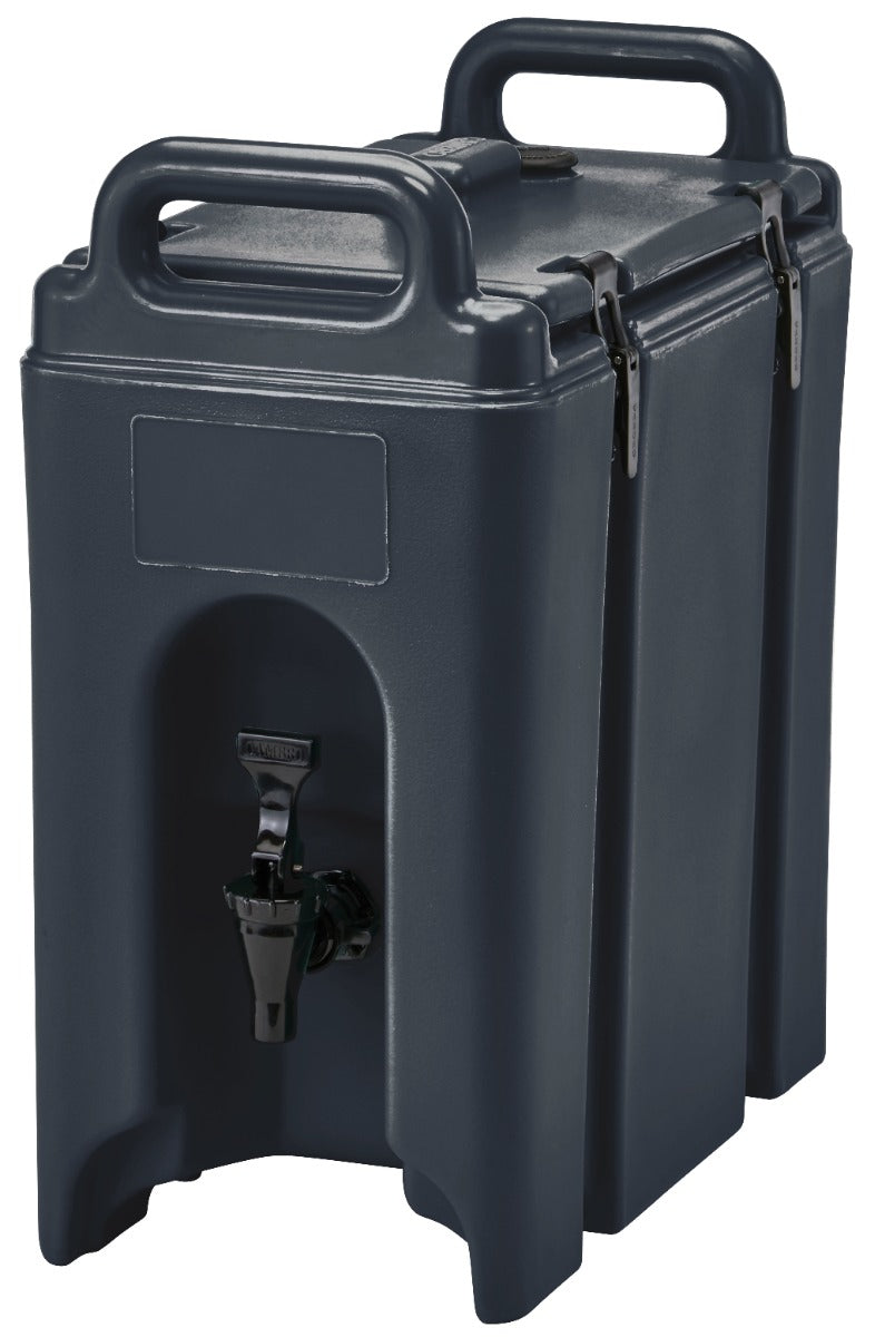 Cambro 250LCD110 Insulated Beverage Dispenser 2-1/2 gal. - Black