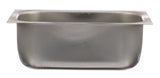 AllPoints 26-5388 Stainless Steel Grease Cup / Tray with Keyhole Stud Mount 6-3/4"L x 4"W x 2-1/2"D
