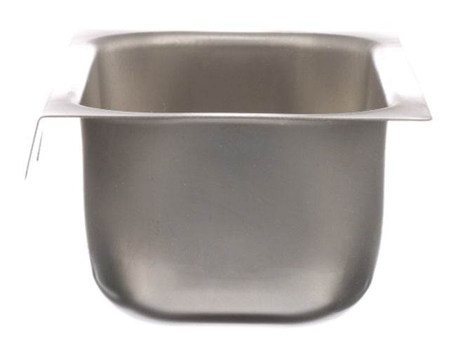 AllPoints 26-5388 Stainless Steel Grease Cup / Tray with Keyhole Stud Mount 6-3/4"L x 4"W x 2-1/2"D