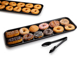 Carlisle 269FMT309 Fiberglass Market Tray 25-1/2"L x 8-3/4"W x 1-1/8"H - Ebony