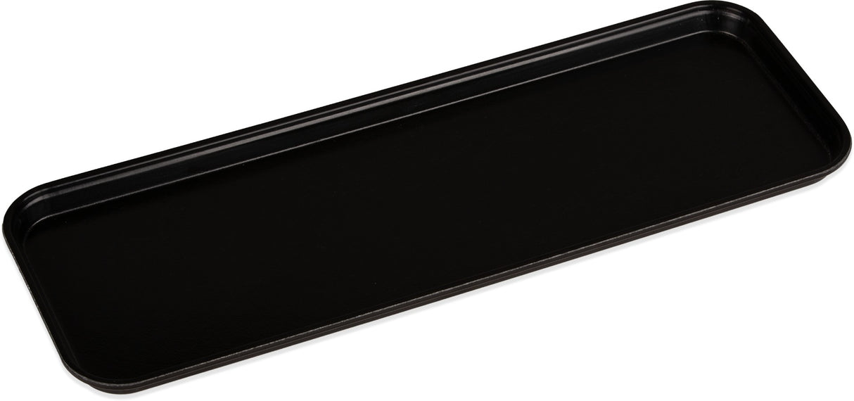 Carlisle 269FMT309 Fiberglass Market Tray 25-1/2"L x 8-3/4"W x 1-1/8"H - Ebony