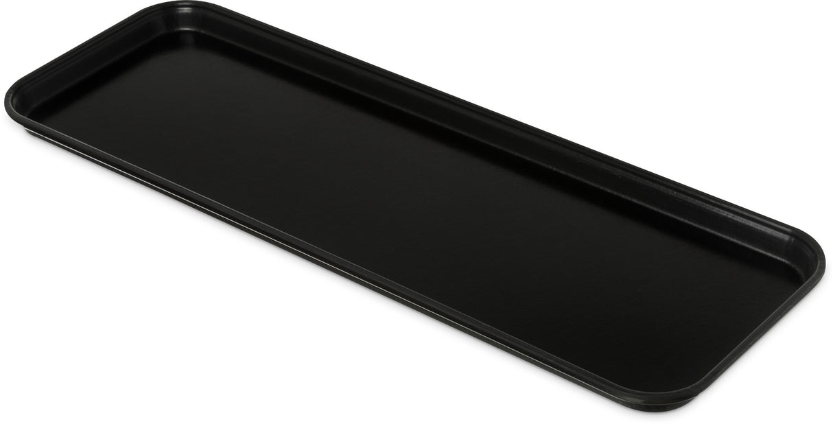 Carlisle 269FMT309 Fiberglass Market Tray 25-1/2"L x 8-3/4"W x 1-1/8"H - Ebony