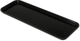 Carlisle 269FMT309 Fiberglass Market Tray 25-1/2"L x 8-3/4"W x 1-1/8"H - Ebony