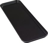 Carlisle 269FMT309 Fiberglass Market Tray 25-1/2"L x 8-3/4"W x 1-1/8"H - Ebony