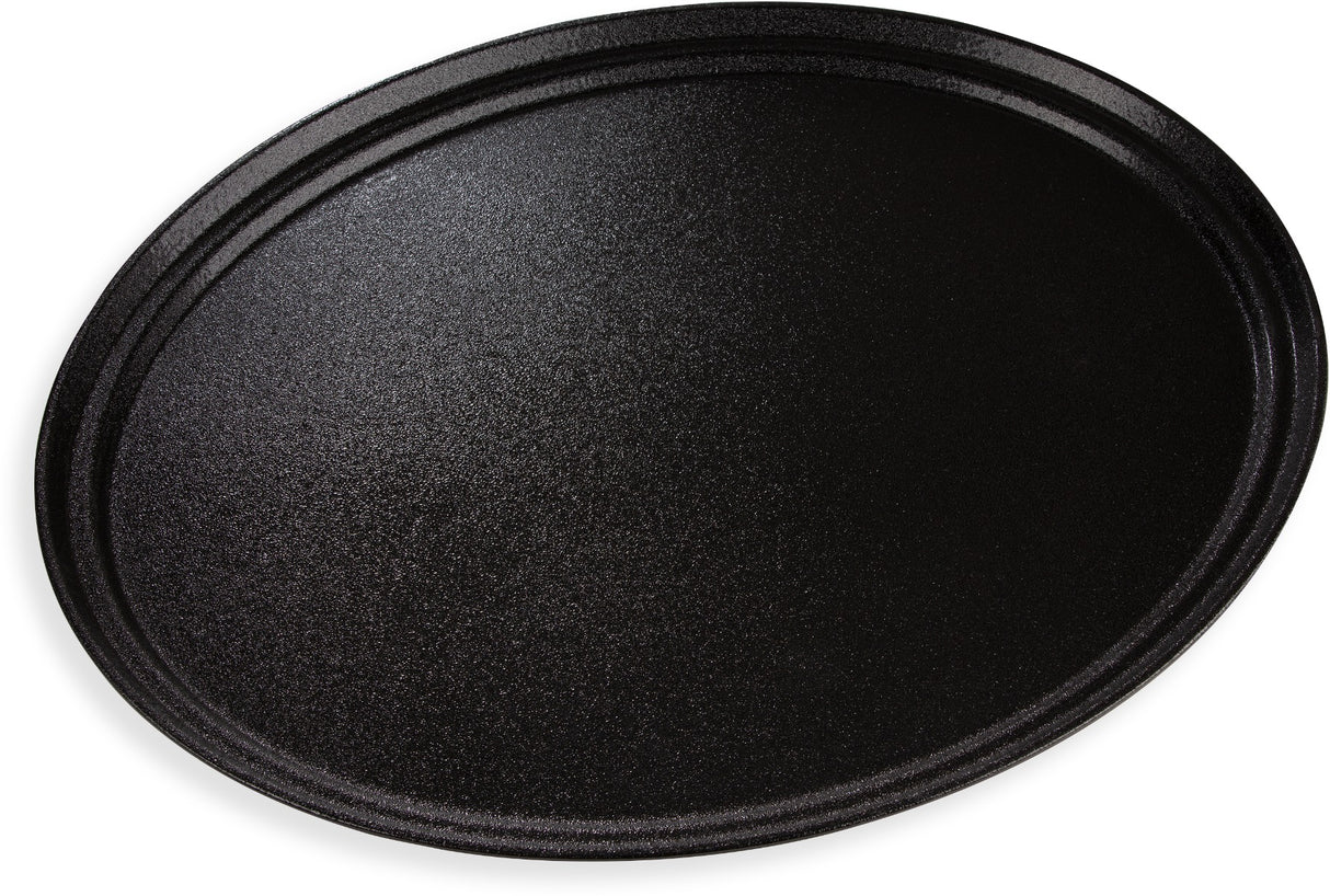 Carlisle 2700GR - Griptite Oval Tray 27-1/16" x 22-5/16" - Toffee Tan
