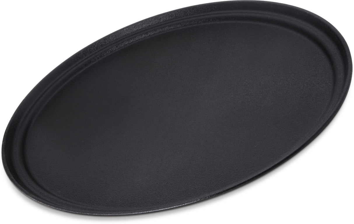 Carlisle 2700GR - Griptite Oval Tray 27-1/16" x 22-5/16" - Toffee Tan