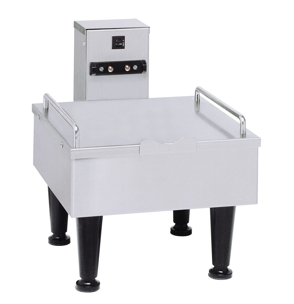 Bunn 27825.0000 Soft Heat Stainless 1-Server Serving Stand / Docking Station with 4" Legs - for SH Coffee Servers - 120v