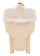 Vollrath 2803-18 Traex Batter Boss Plastic Portion Control Pancake / Waffle Batter Dispenser with Legs 48 oz. - Almond