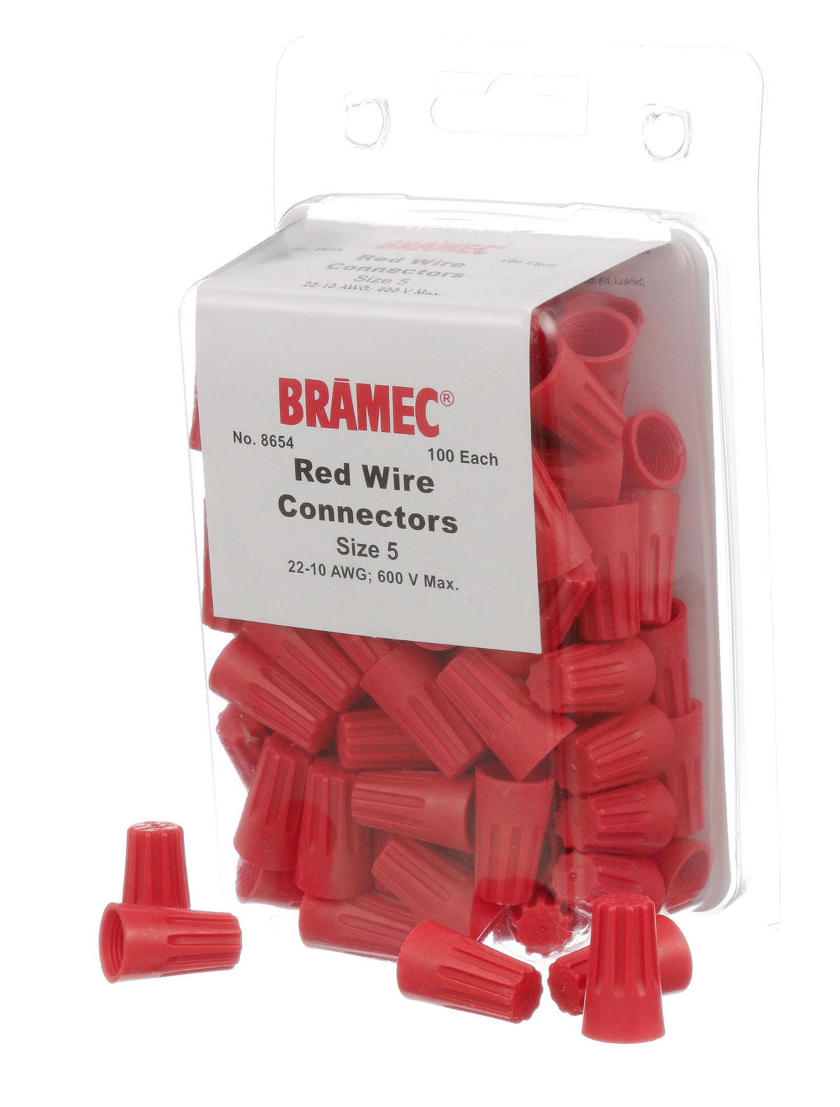 AllPoints 281642 Plastic Red Wire Connectors / Nuts