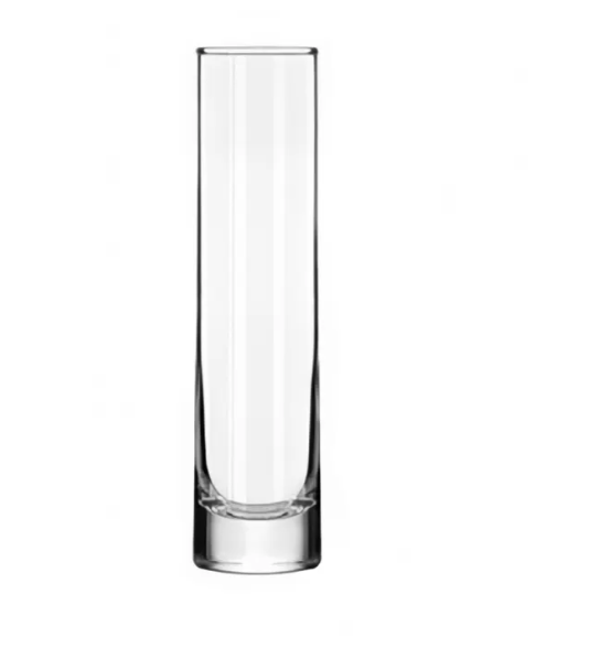 Libbey 2824 6 3/4 oz Glass Cylinder Bud Vase