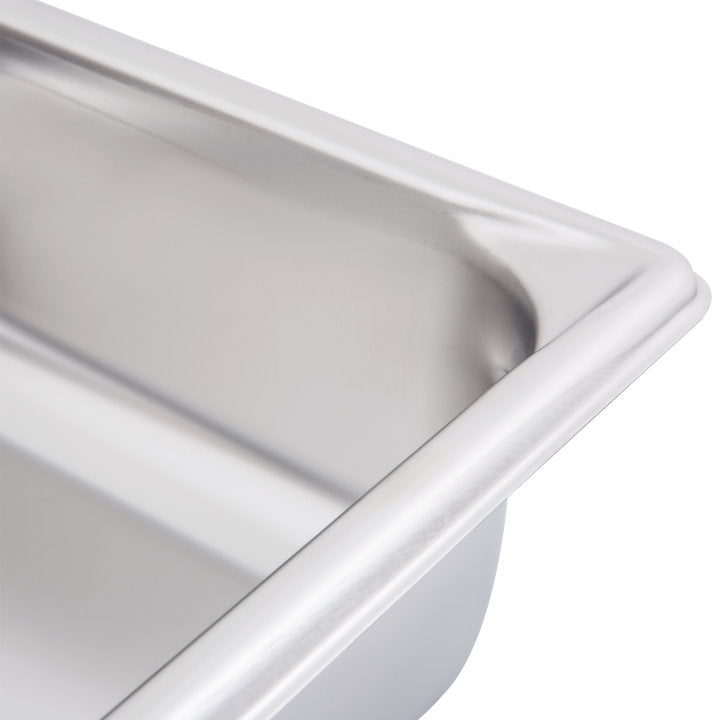 Vollrath 30042 Super Pan V Anti-Jam Stainless Steel Steam Table Food Pan 4" Deep - Full Size