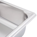 Vollrath 30042 Super Pan V Anti-Jam Stainless Steel Steam Table Food Pan 4" Deep - Full Size