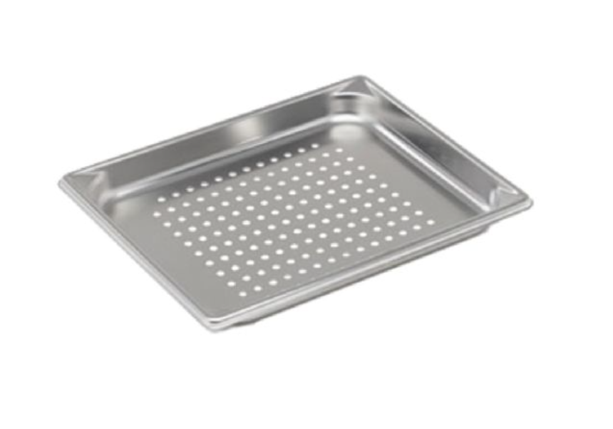 Vollrath 30213 Half Size Super Pan V Perforated Steam Table Pan / Hotel Pan, 1-1/4" Deep - 6/Case