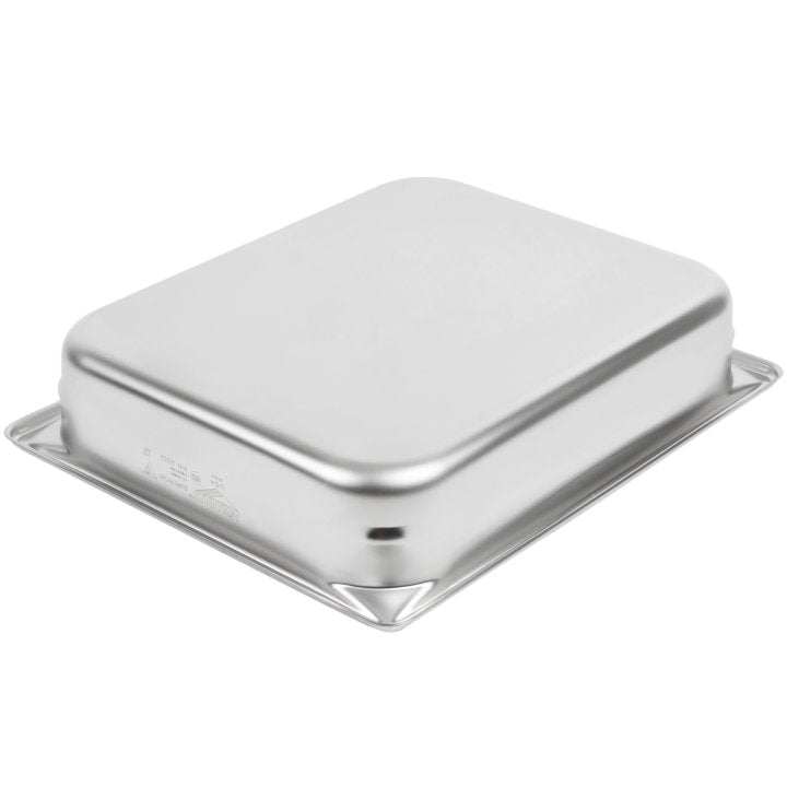 Vollrath 30222 Super Pan V Anti-Jam Stainless Steel Steam Table Food Pan 2-1/2" Deep - 1/2 Size