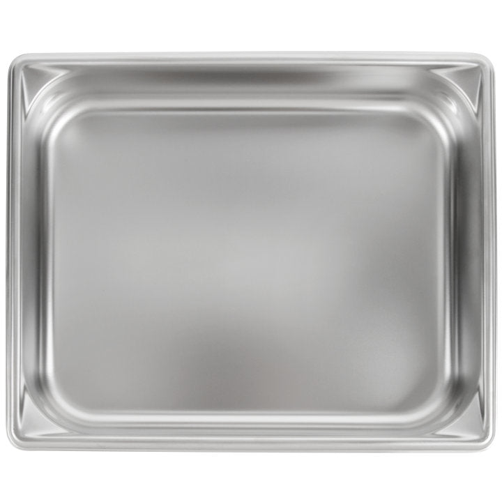 Vollrath 30222 Super Pan V Anti-Jam Stainless Steel Steam Table Food Pan 2-1/2" Deep - 1/2 Size